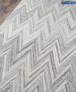 Grey Flatweave Area Rug
