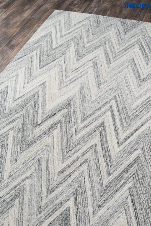 Grey Flatweave Area Rug
