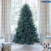 6′ Tribeca Spruce Blue Artificial Christmas Tree with 450 Warm White LED Lights