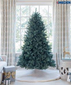 6′ Tribeca Spruce Blue Artificial Christmas Tree with 450 Warm White LED Lights