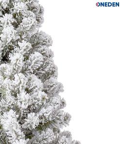 7 feet prince flock artificial christmas tree