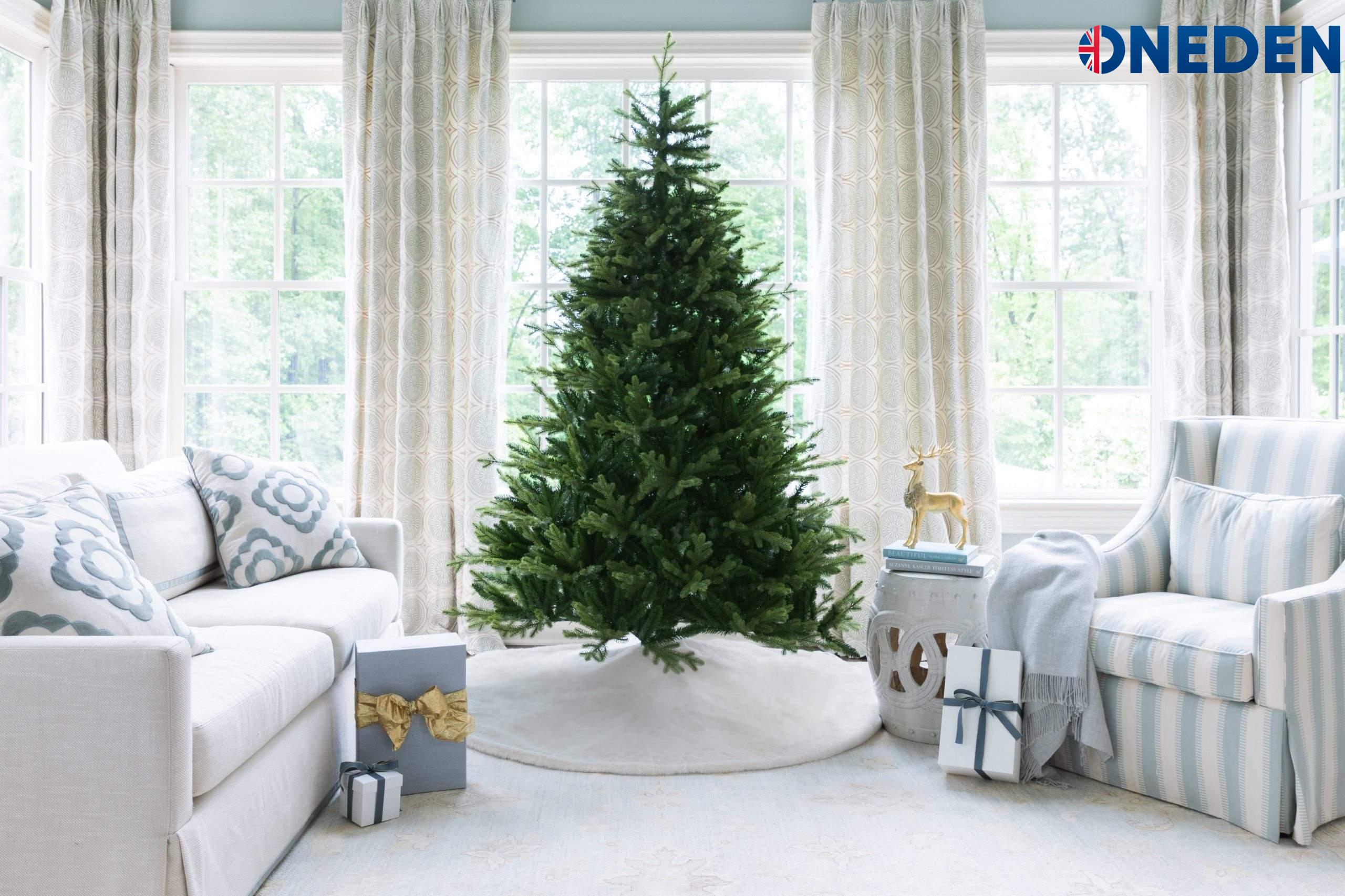 7.5 Scarlet Fir Artificial Christmas Tree Unlit 7.5′ Scarlet Fir Artificial Christmas Tree Unlit