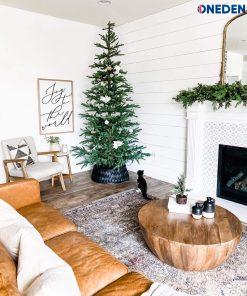 8 feet King Noble Fir Artificial Christmas Tree Unlit
