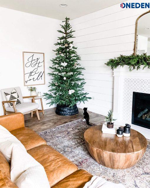 8 feet King Noble Fir Artificial Christmas Tree Unlit