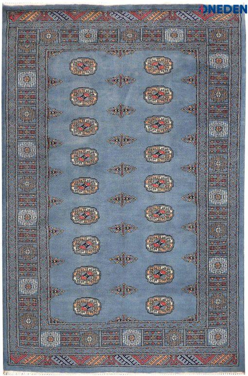 Grey Bokhara Chic Area Rug