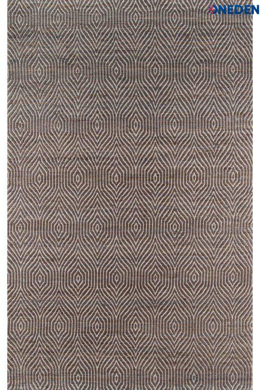 Grey Geometric Area Chic Rug