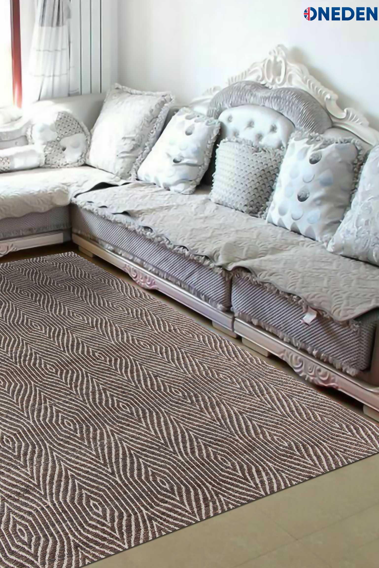 Grey Geometric Chic Area Rug Grey Geometric Chic Area Rug