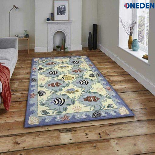 Multi-Color Coastal Area Rug