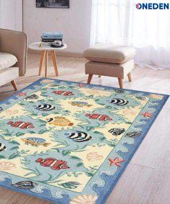 Multi Color Coastal Area Rug