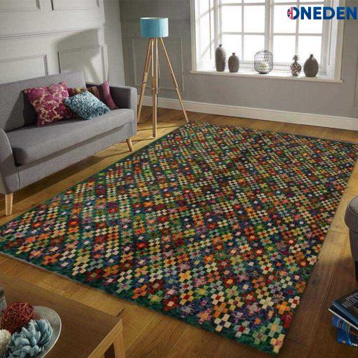 Multicolor Baluchi Area Rug
