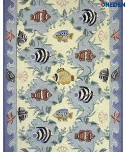 Multicolor Coastal Area Rug