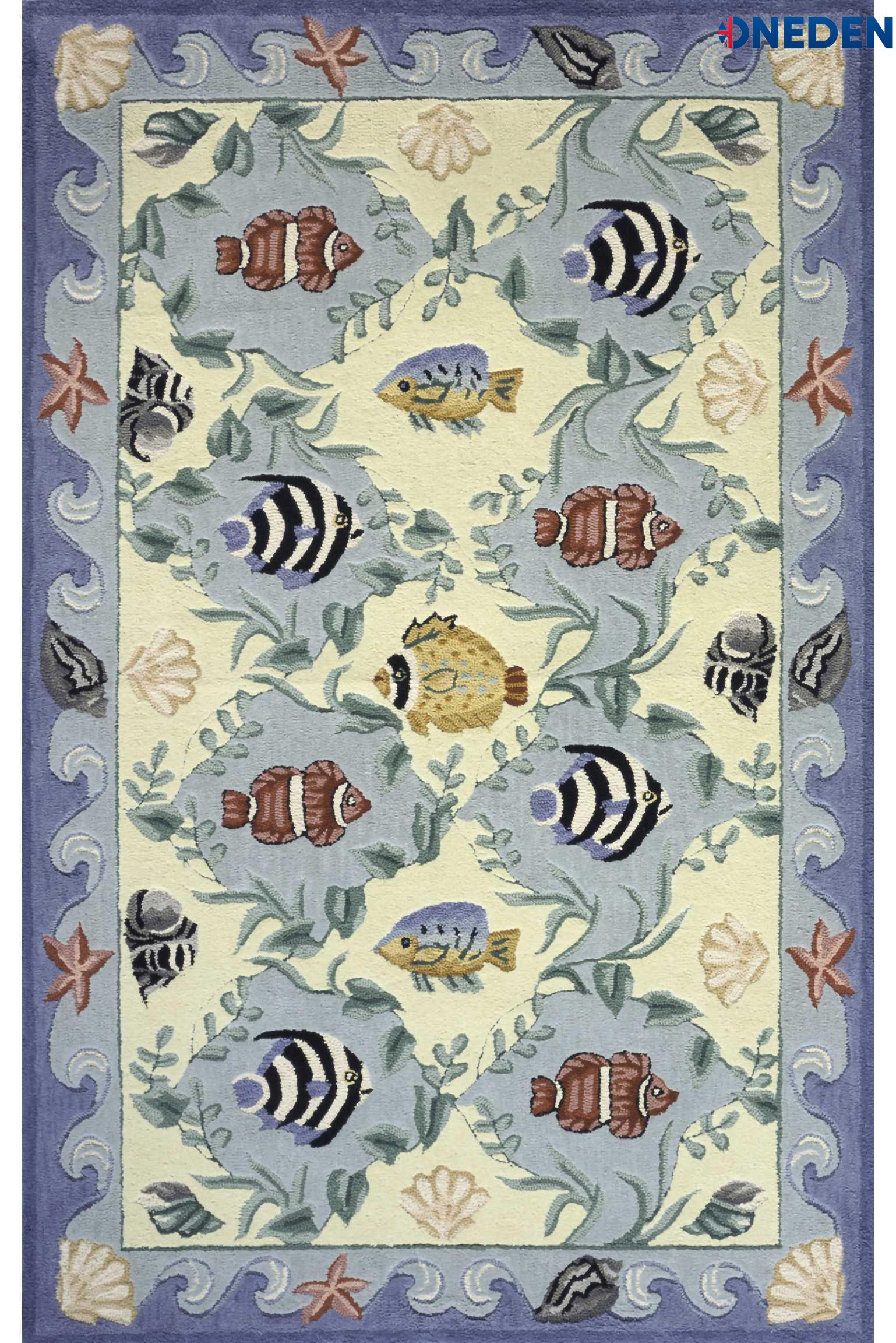 Multicolor Coastal Area Rug Multicolor Coastal Area Rug