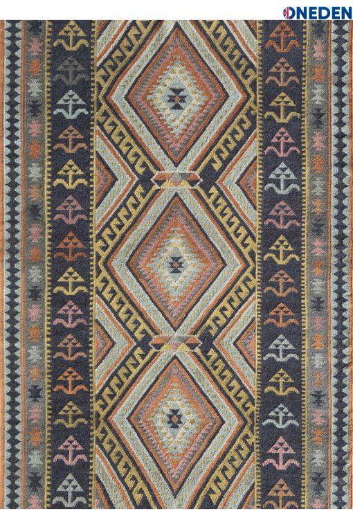 Multicolor Flatweave Area Rug