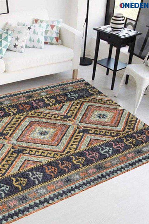 Multicolor Flatweave chic Area Rug