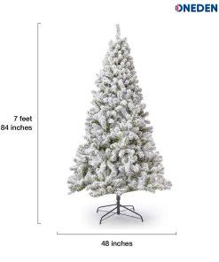 Prince flock artificial christmas trees