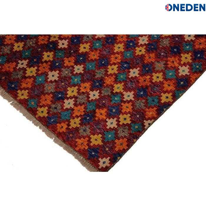 Red Baluchi chic Area Rug Red Baluchi chic Area Rug