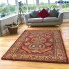 Red Southwestern Area Rug