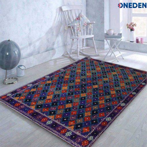 blue Baluchi Area Rug