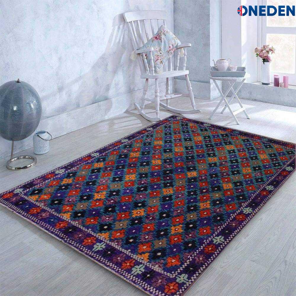blue Baluchi Area Rug blue Baluchi Area Rug