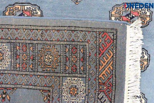 hand knotted Grey Bokhara Area chic Rug