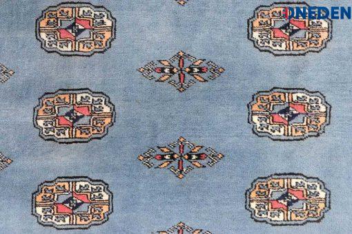 hand knotted Grey Bokhara Rug